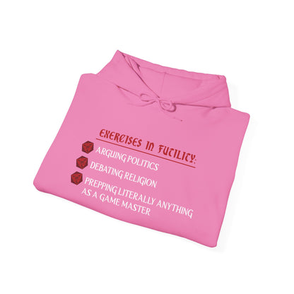 Exercises in Futility - Heavy Blend™ Hooded Sweatshirt for Men and Women