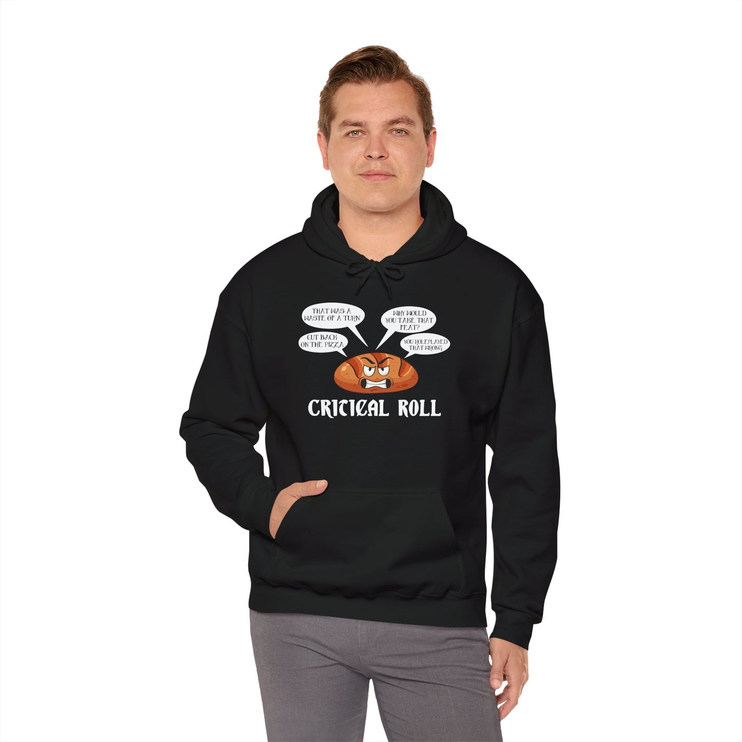 Critical Roll - Heavy Blend™ Hooded Sweatshirt for Men and Women