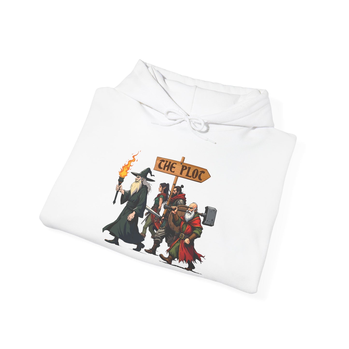 Missing the Plot - Heavy Blend™ Hooded Sweatshirt for Men and Women