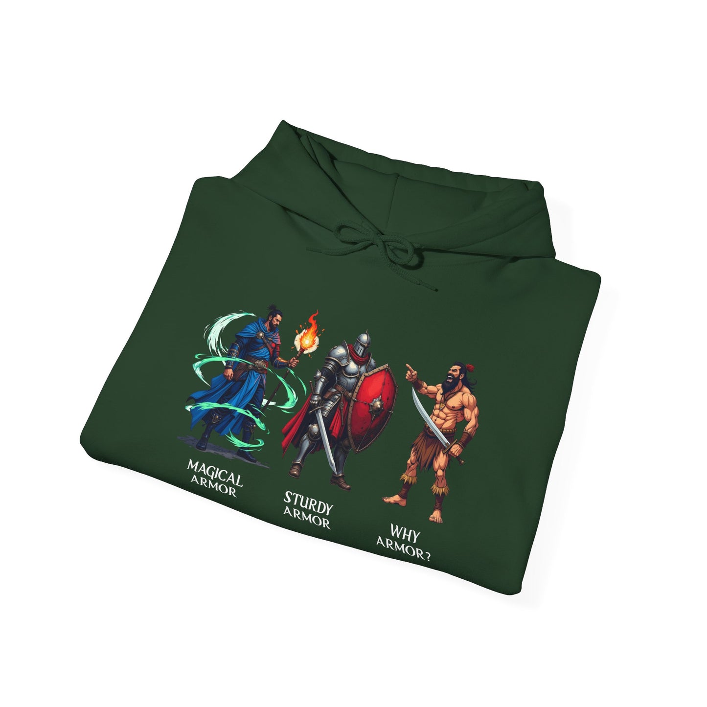 Class Armor Comparison - Heavy Blend™ Hooded Sweatshirt for Men and Women