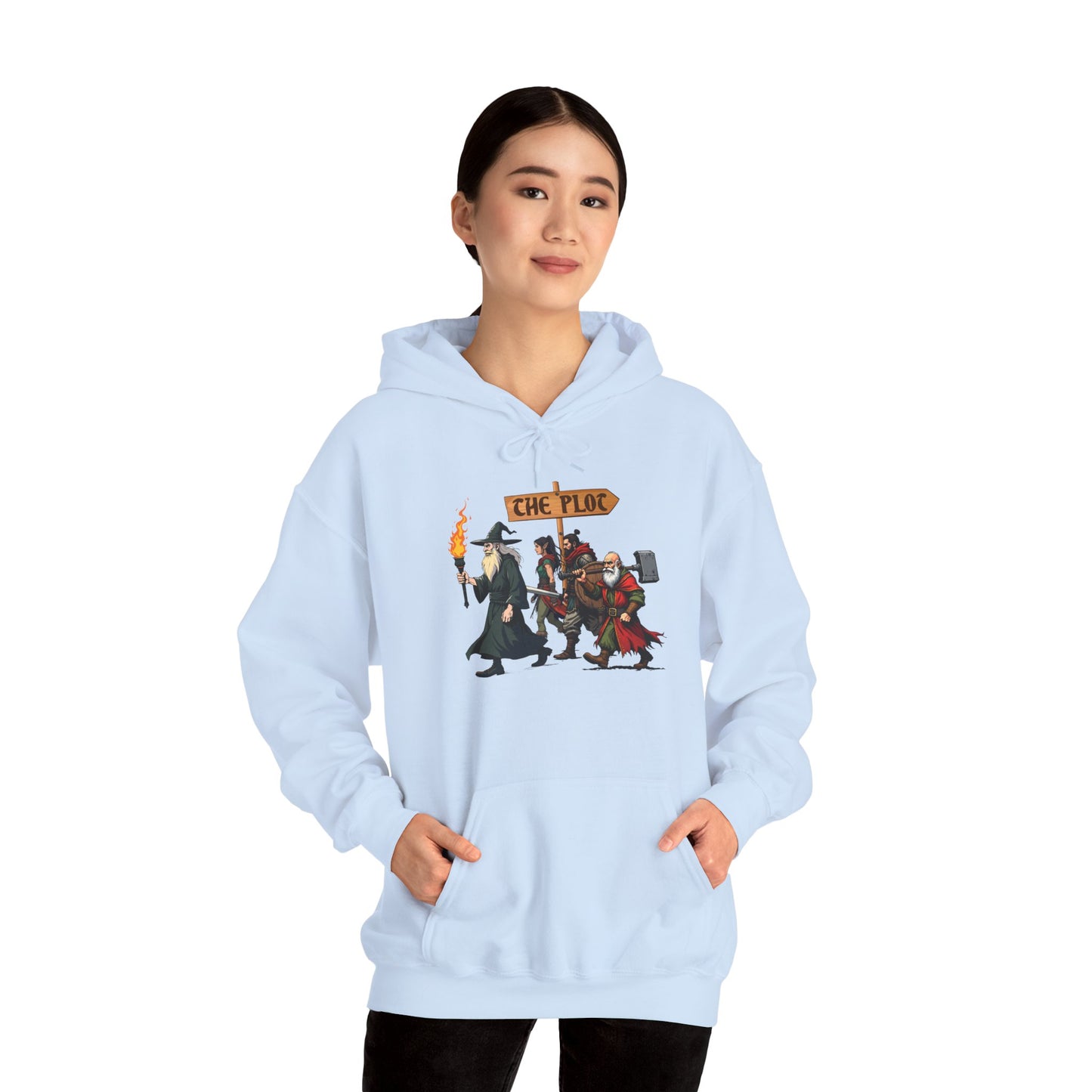 Missing the Plot - Heavy Blend™ Hooded Sweatshirt for Men and Women