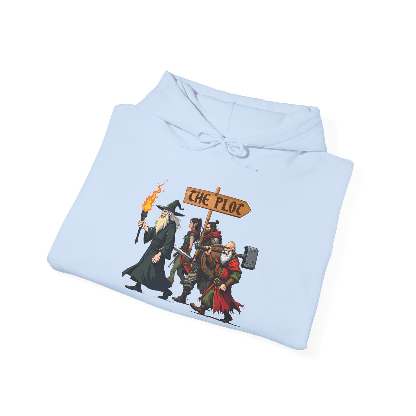 Missing the Plot - Heavy Blend™ Hooded Sweatshirt for Men and Women