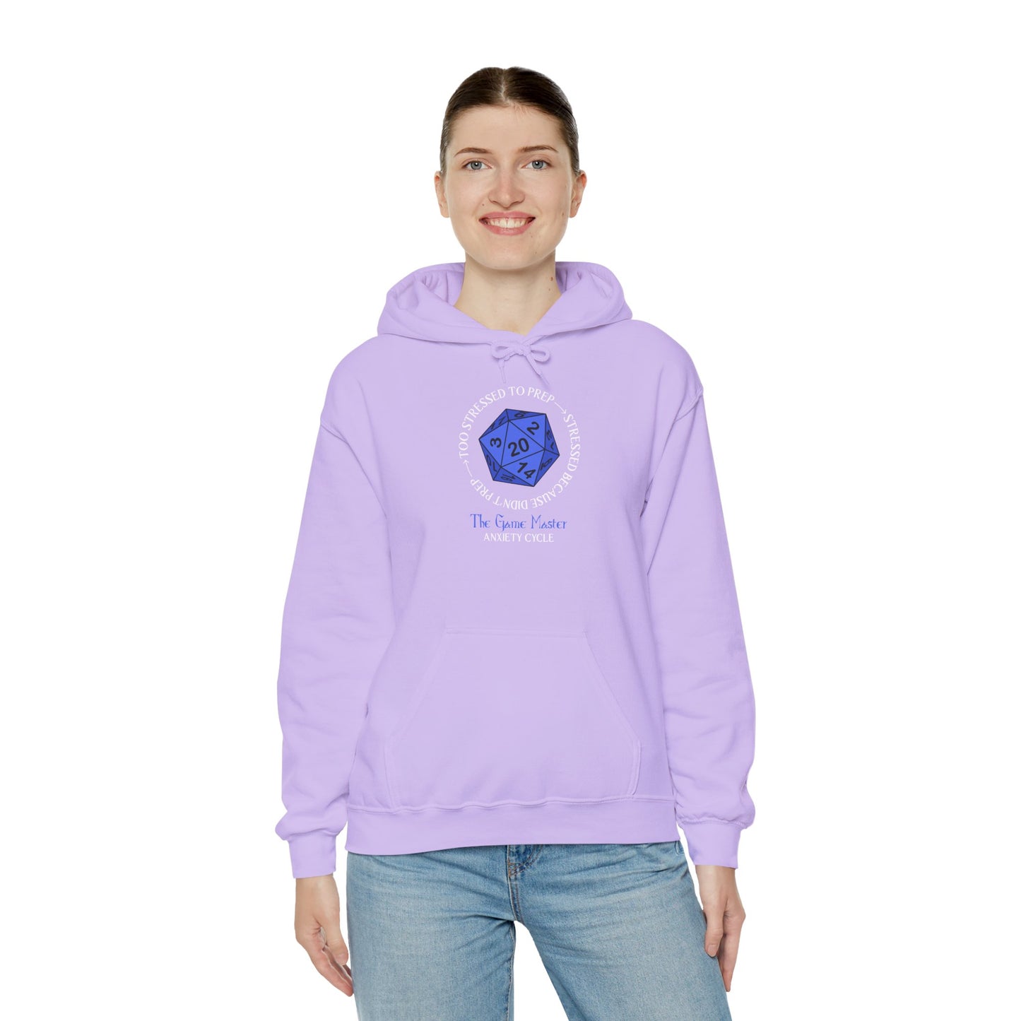 The GM Anxiety Cycle - Heavy Blend™ Hooded Sweatshirt for Men and Women