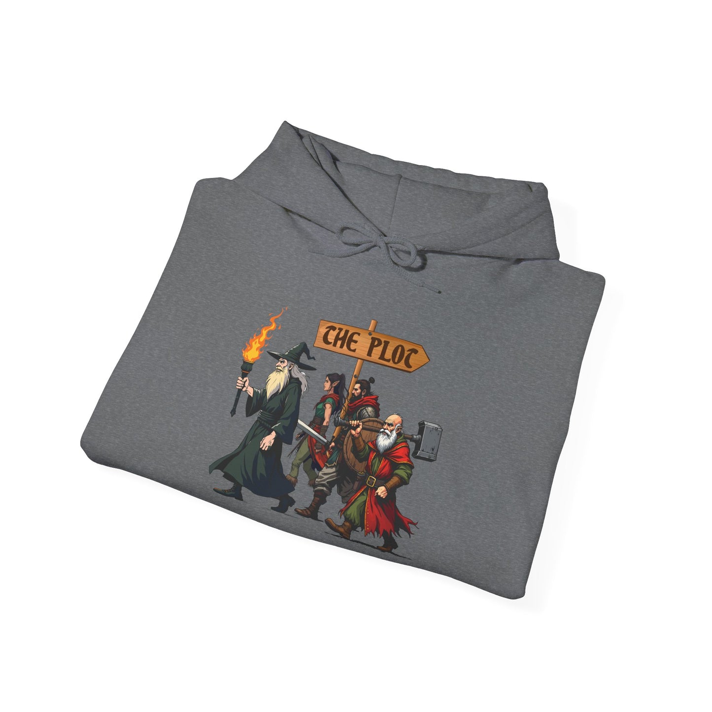 Missing the Plot - Heavy Blend™ Hooded Sweatshirt for Men and Women