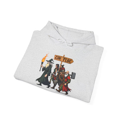 Missing the Plot - Heavy Blend™ Hooded Sweatshirt for Men and Women