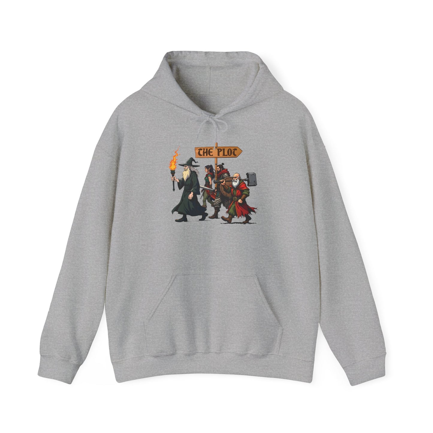 Missing the Plot - Heavy Blend™ Hooded Sweatshirt for Men and Women