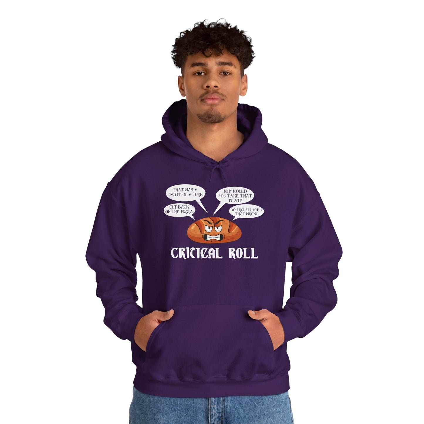Critical Roll - Heavy Blend™ Hooded Sweatshirt for Men and Women