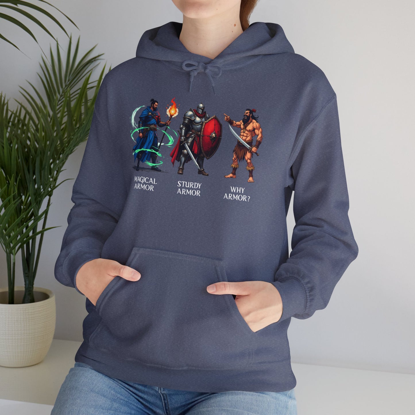 Class Armor Comparison - Heavy Blend™ Hooded Sweatshirt for Men and Women