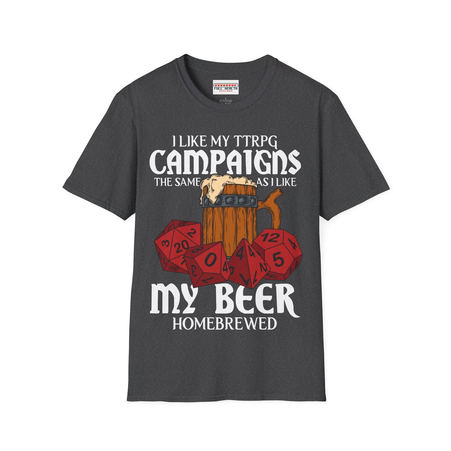 Homebrewed - Softstyle T-Shirt for Men and Women