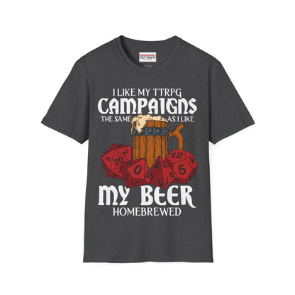 Homebrewed - Softstyle T-Shirt for Men and Women