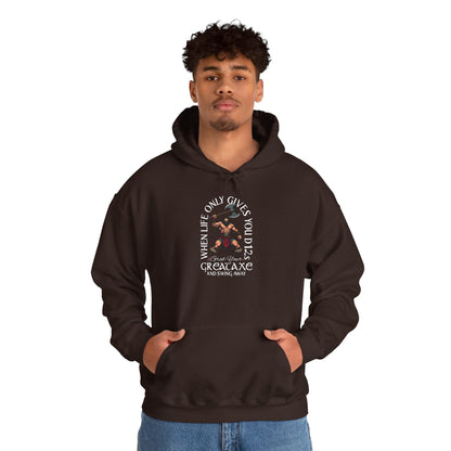 D12 Swing Away - Heavy Blend™ Hooded Sweatshirt for Men and Women