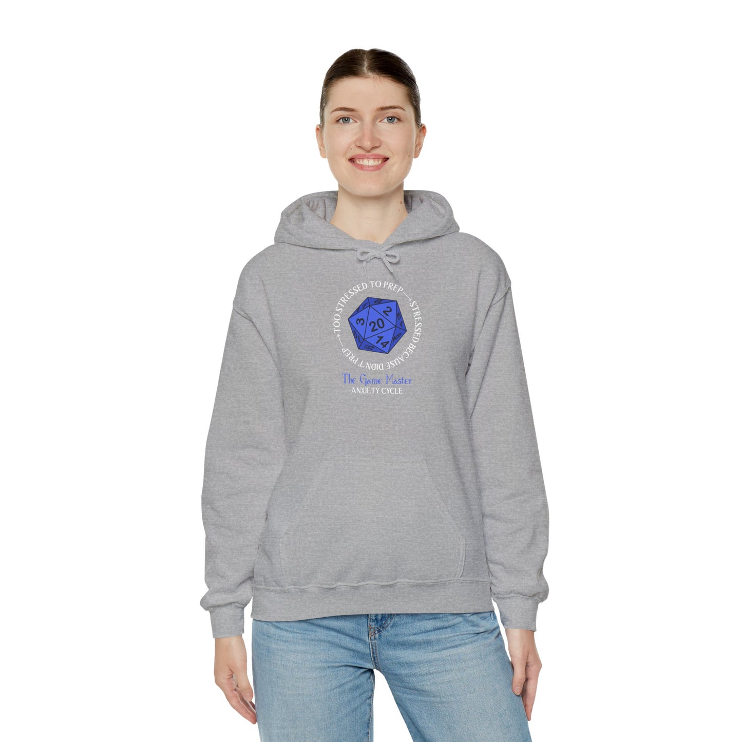The GM Anxiety Cycle - Heavy Blend™ Hooded Sweatshirt for Men and Women