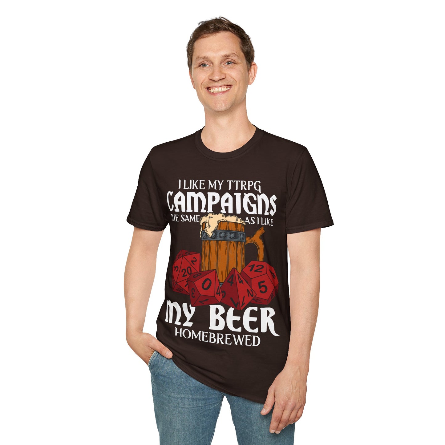 Homebrewed - Softstyle T-Shirt for Men and Women