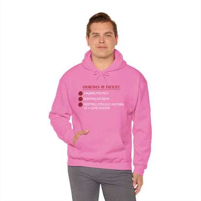 Exercises in Futility - Heavy Blend™ Hooded Sweatshirt for Men and Women