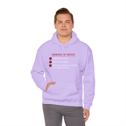 Exercises in Futility - Heavy Blend™ Hooded Sweatshirt for Men and Women