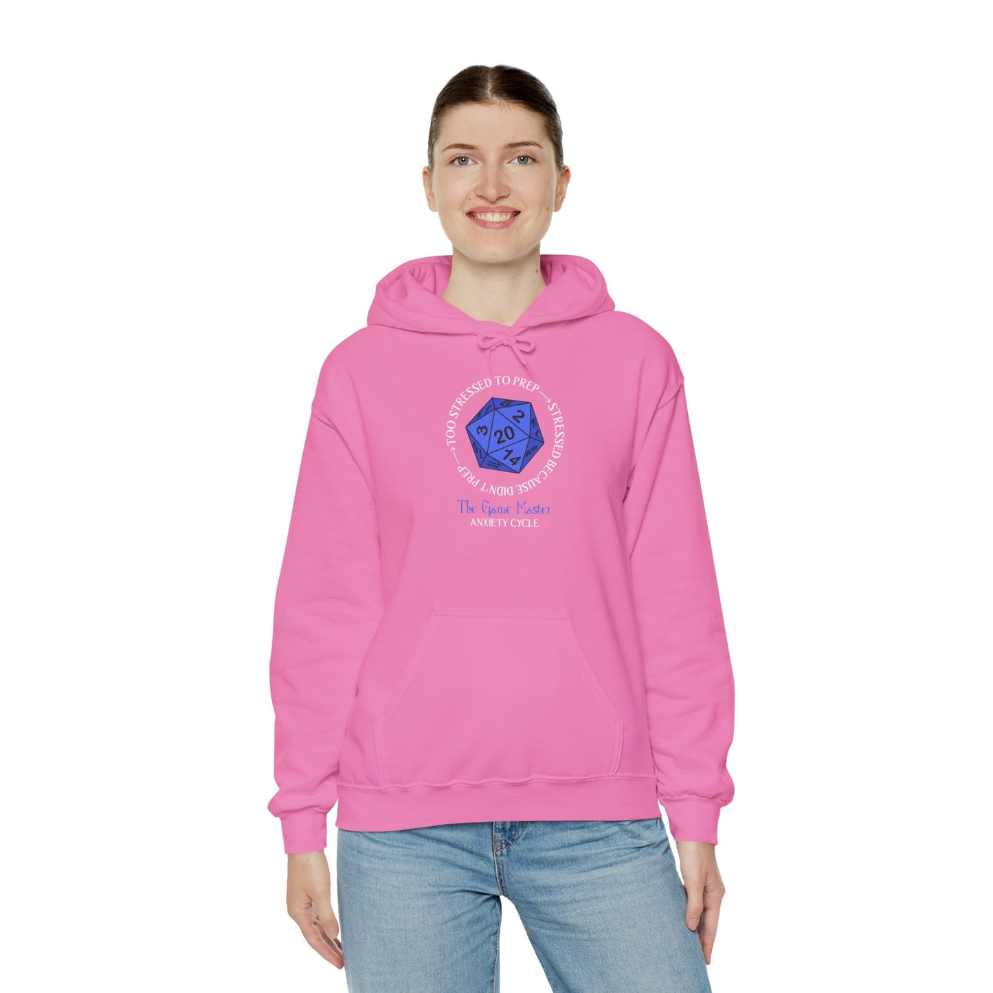 The GM Anxiety Cycle - Heavy Blend™ Hooded Sweatshirt for Men and Women