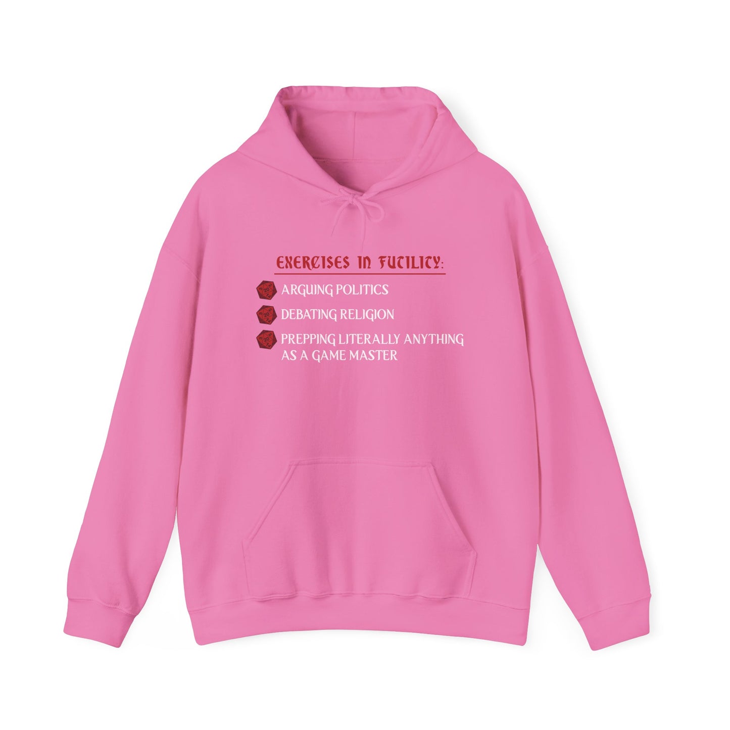 Exercises in Futility - Heavy Blend™ Hooded Sweatshirt for Men and Women
