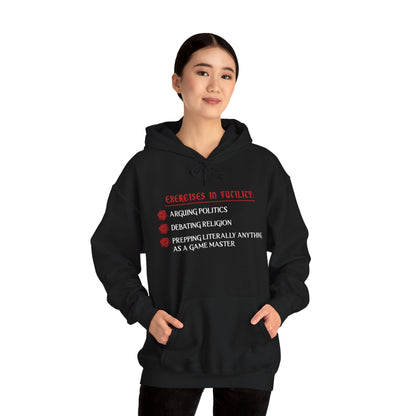 Exercises in Futility - Heavy Blend™ Hooded Sweatshirt for Men and Women