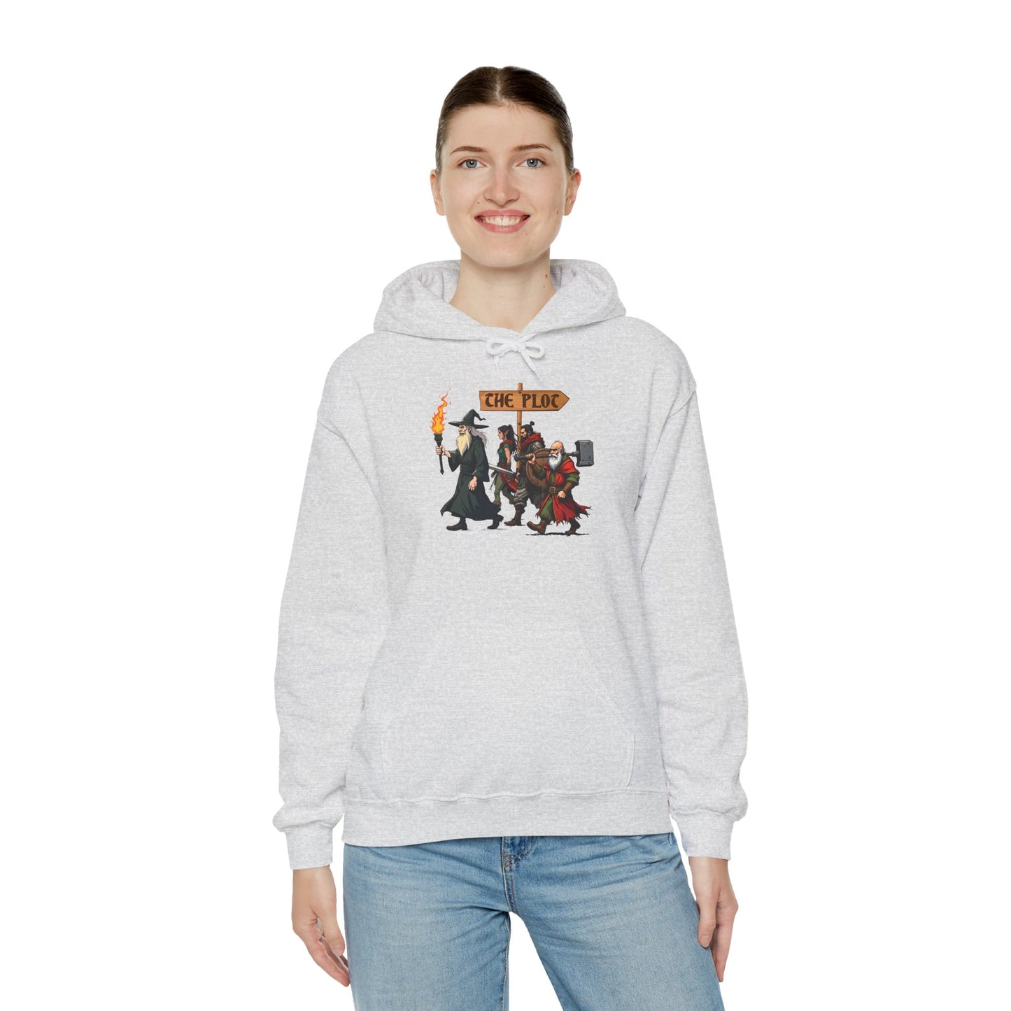Missing the Plot - Heavy Blend™ Hooded Sweatshirt for Men and Women