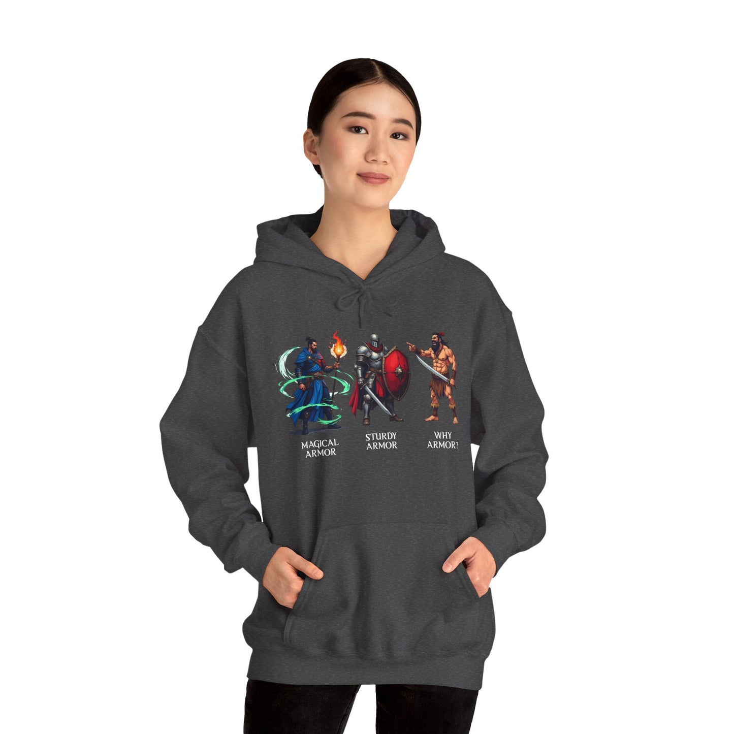 Class Armor Comparison - Heavy Blend™ Hooded Sweatshirt for Men and Women