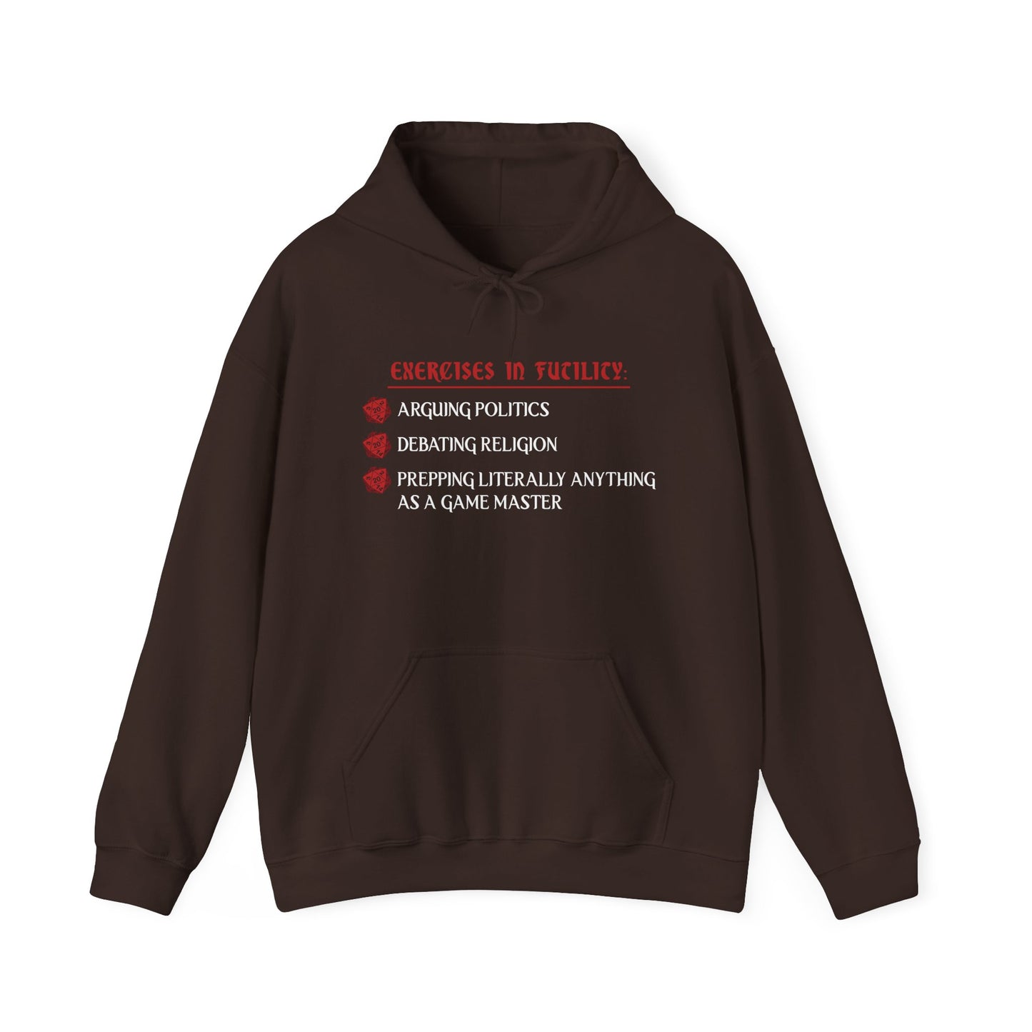Exercises in Futility - Heavy Blend™ Hooded Sweatshirt for Men and Women