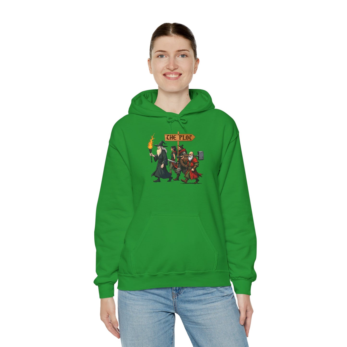 Missing the Plot - Heavy Blend™ Hooded Sweatshirt for Men and Women