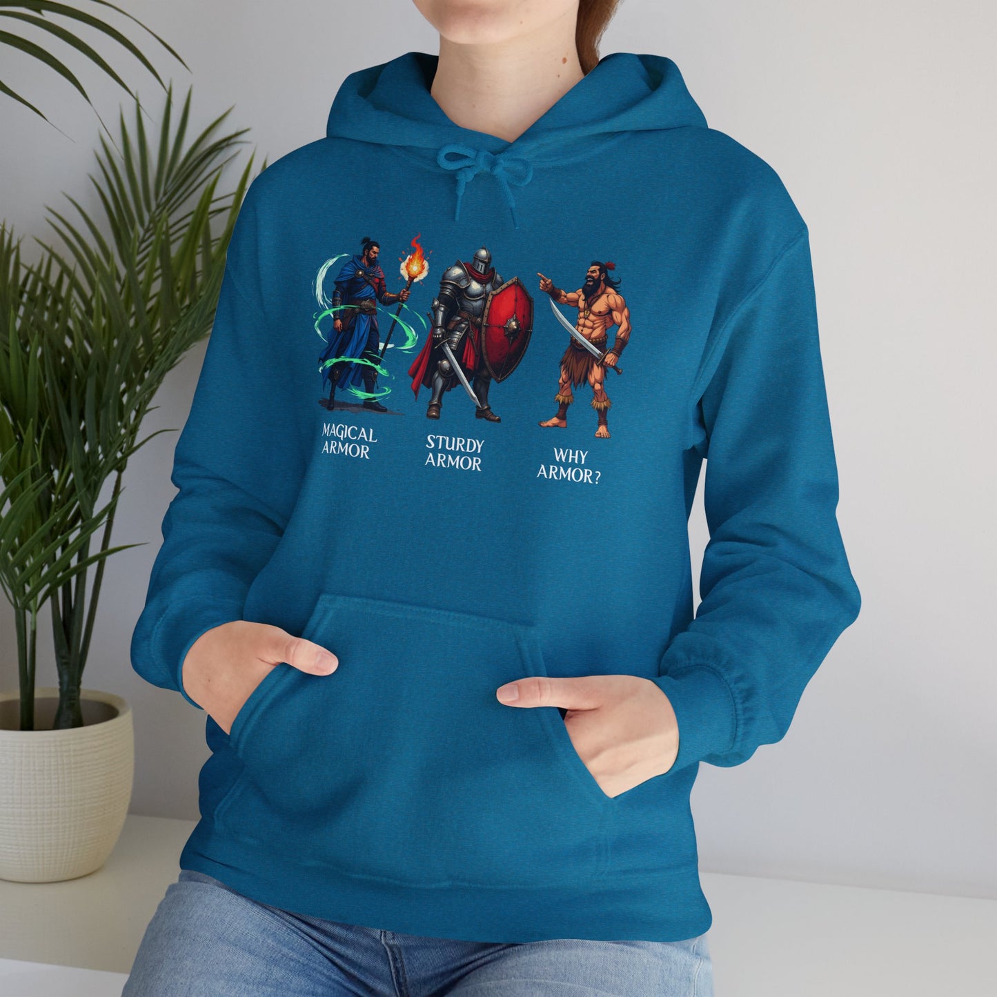 Class Armor Comparison - Heavy Blend™ Hooded Sweatshirt for Men and Women