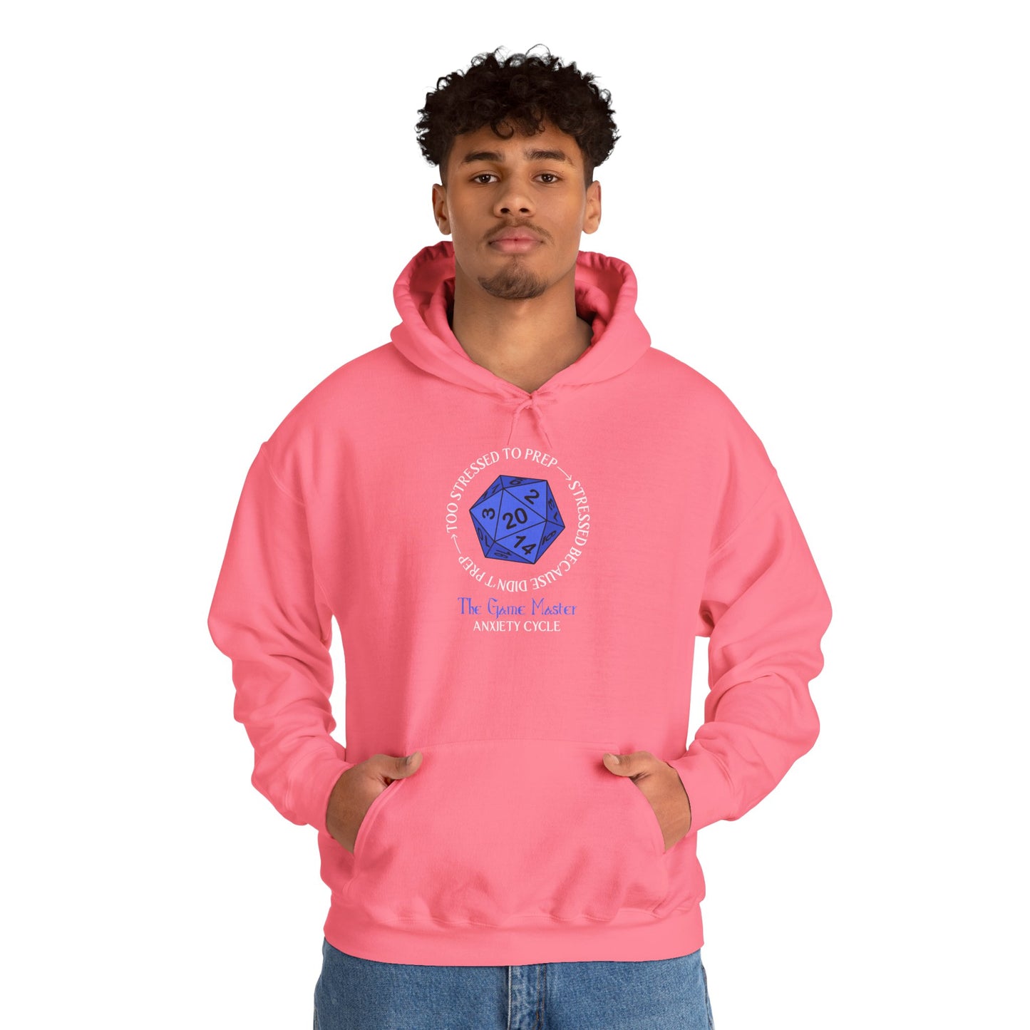The GM Anxiety Cycle - Heavy Blend™ Hooded Sweatshirt for Men and Women