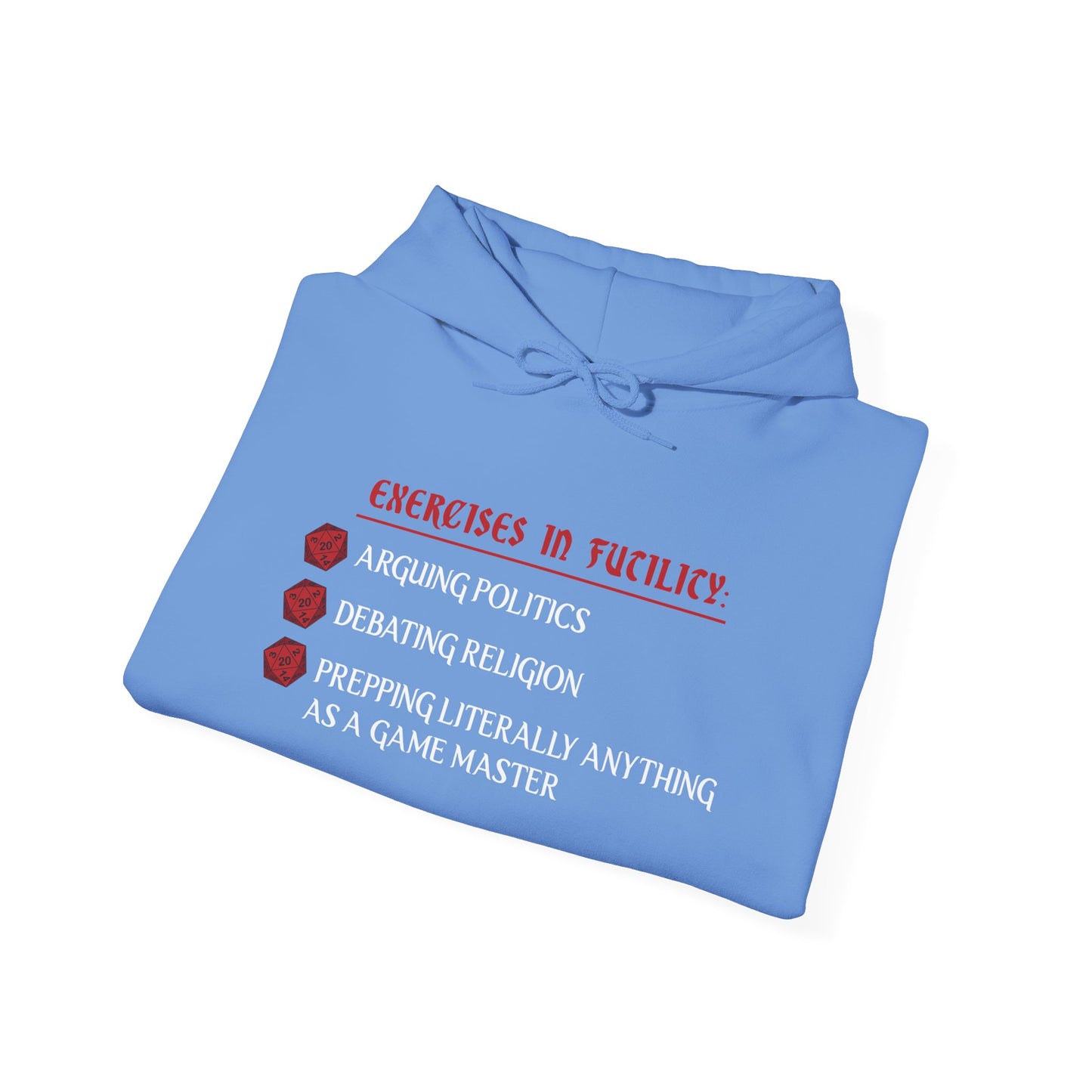 Exercises in Futility - Heavy Blend™ Hooded Sweatshirt for Men and Women