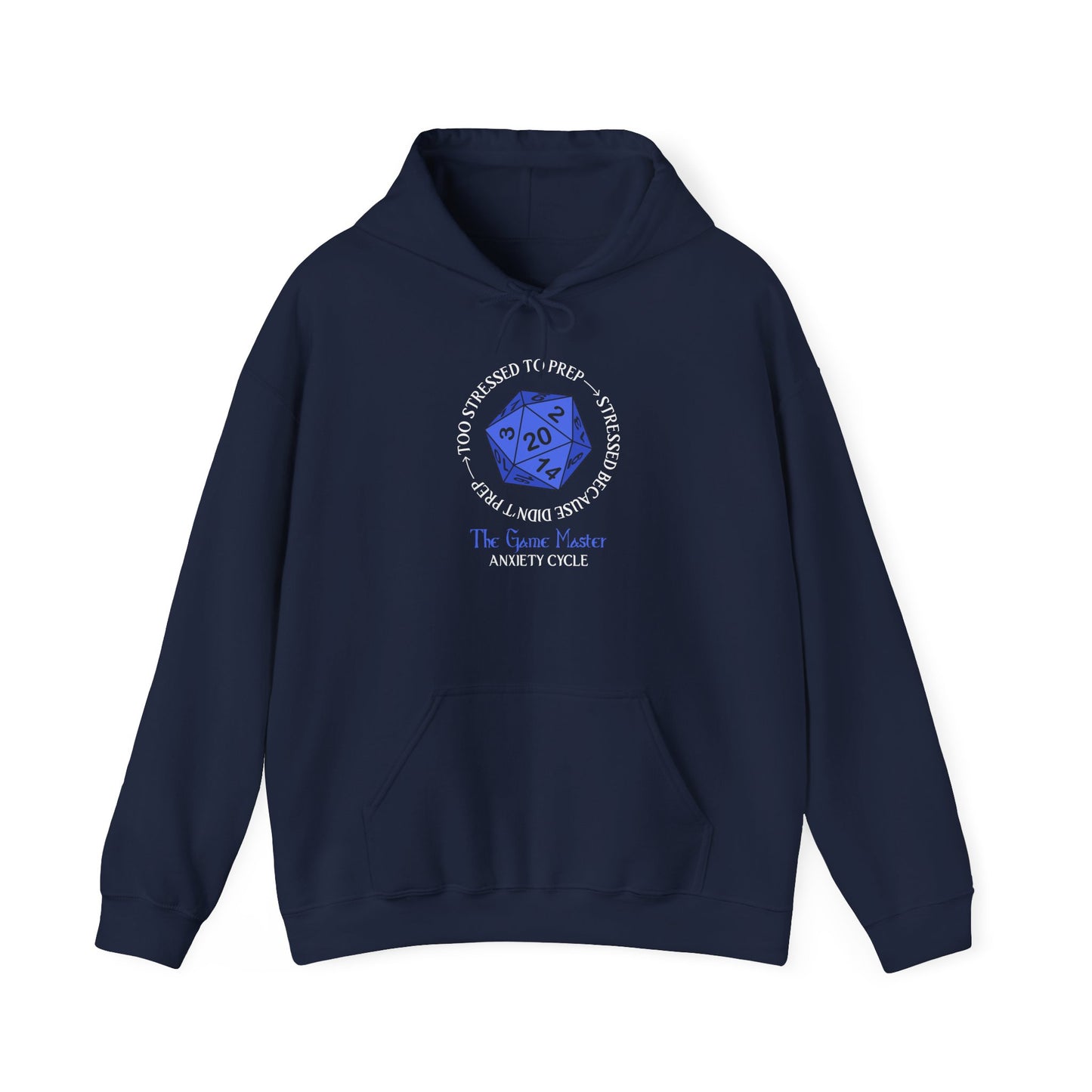 The GM Anxiety Cycle - Heavy Blend™ Hooded Sweatshirt for Men and Women