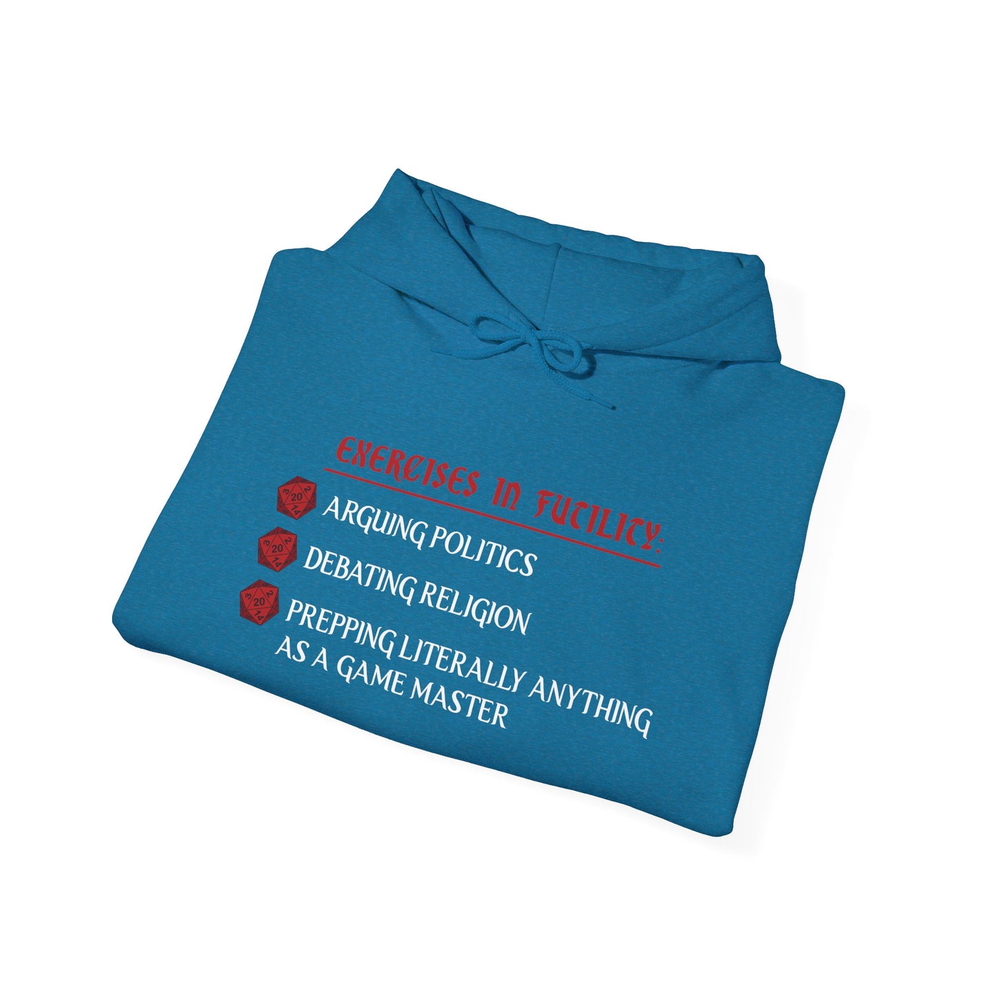 Exercises in Futility - Heavy Blend™ Hooded Sweatshirt for Men and Women