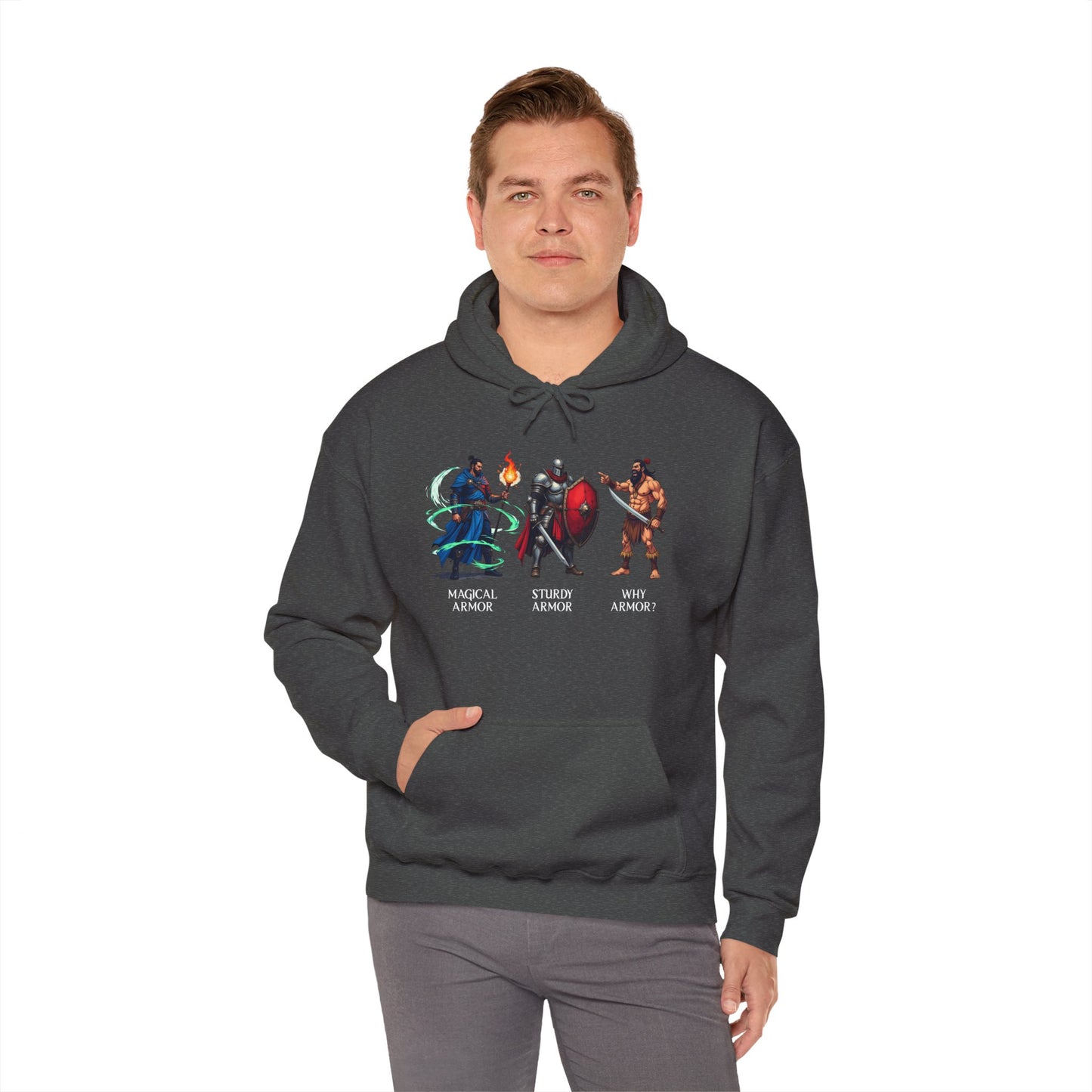 Class Armor Comparison - Heavy Blend™ Hooded Sweatshirt for Men and Women