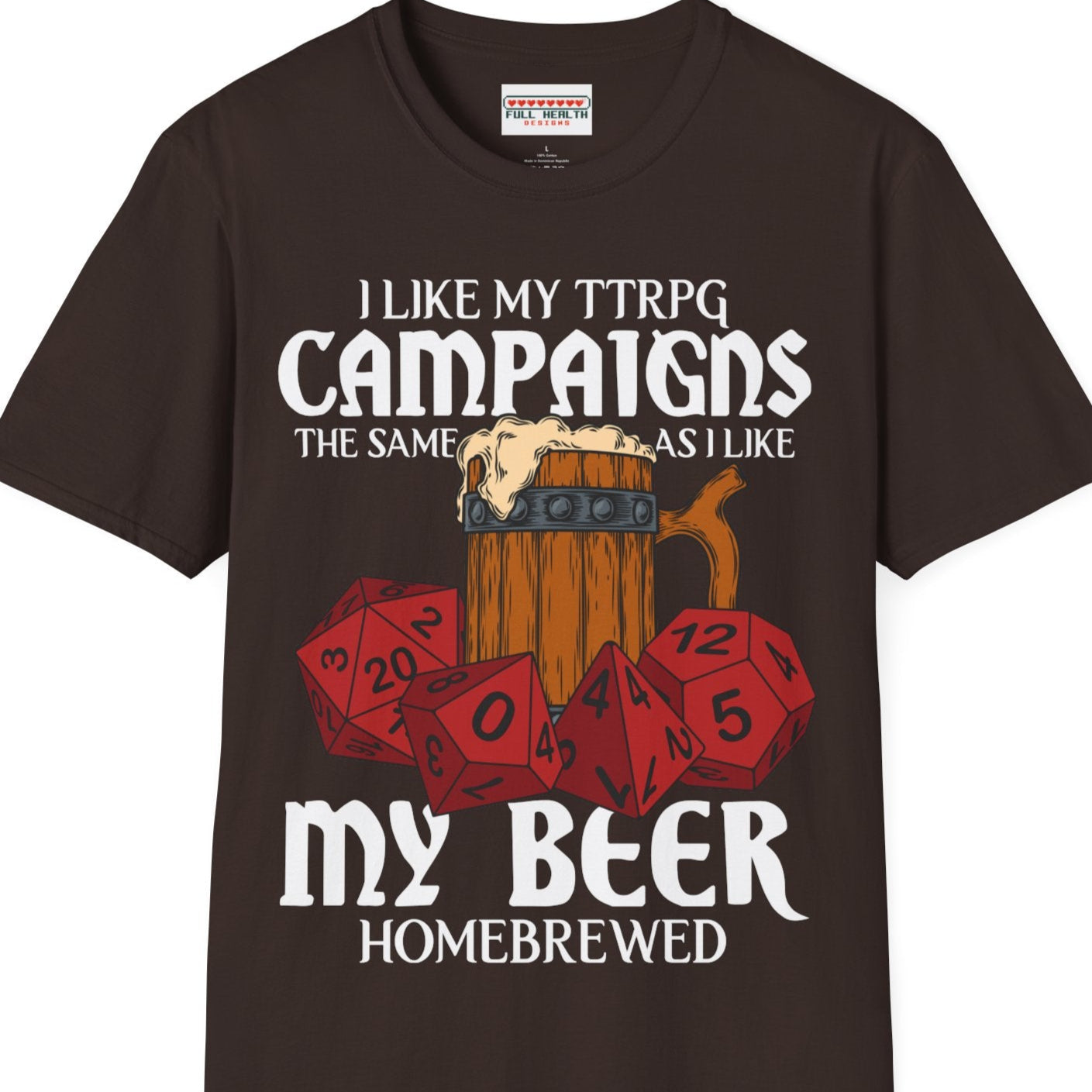 Homebrewed - Softstyle T-Shirt for Men and Women