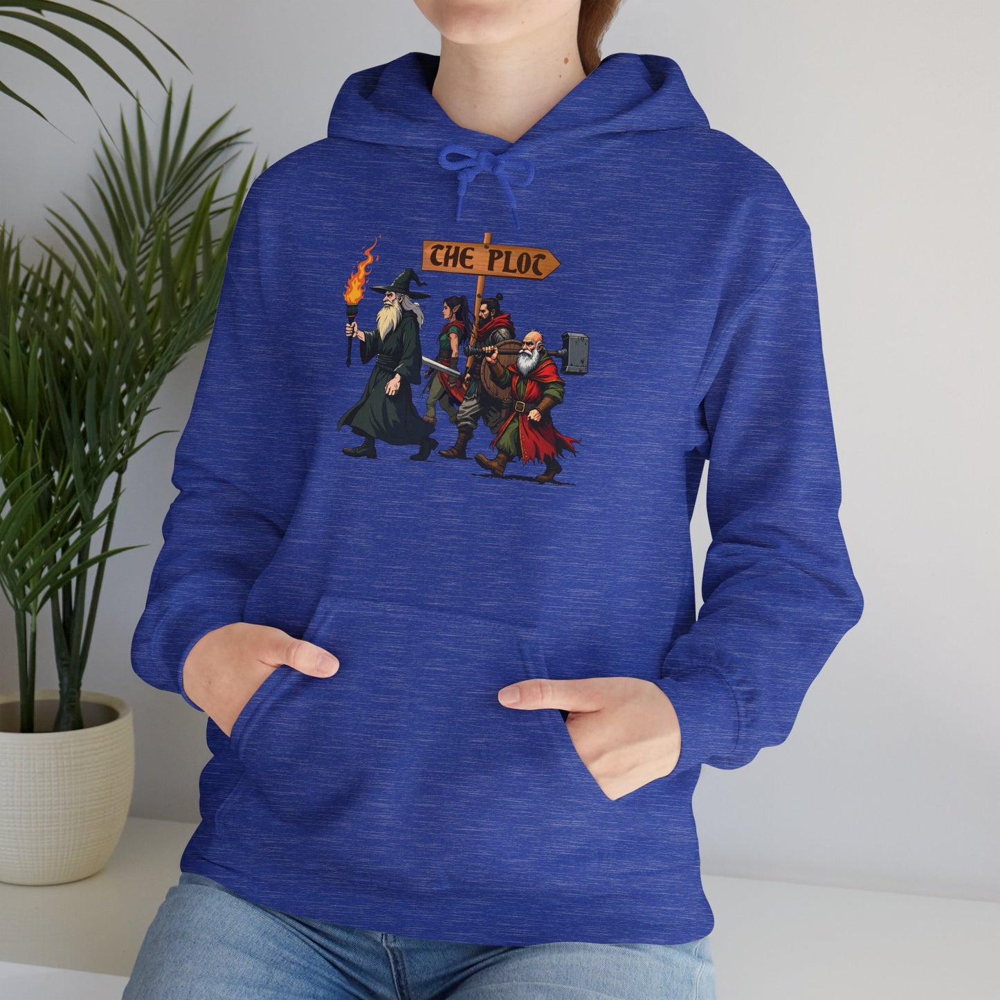 Missing the Plot - Heavy Blend™ Hooded Sweatshirt for Men and Women