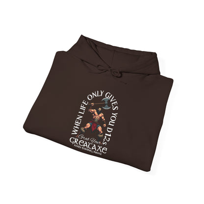 D12 Swing Away - Heavy Blend™ Hooded Sweatshirt for Men and Women