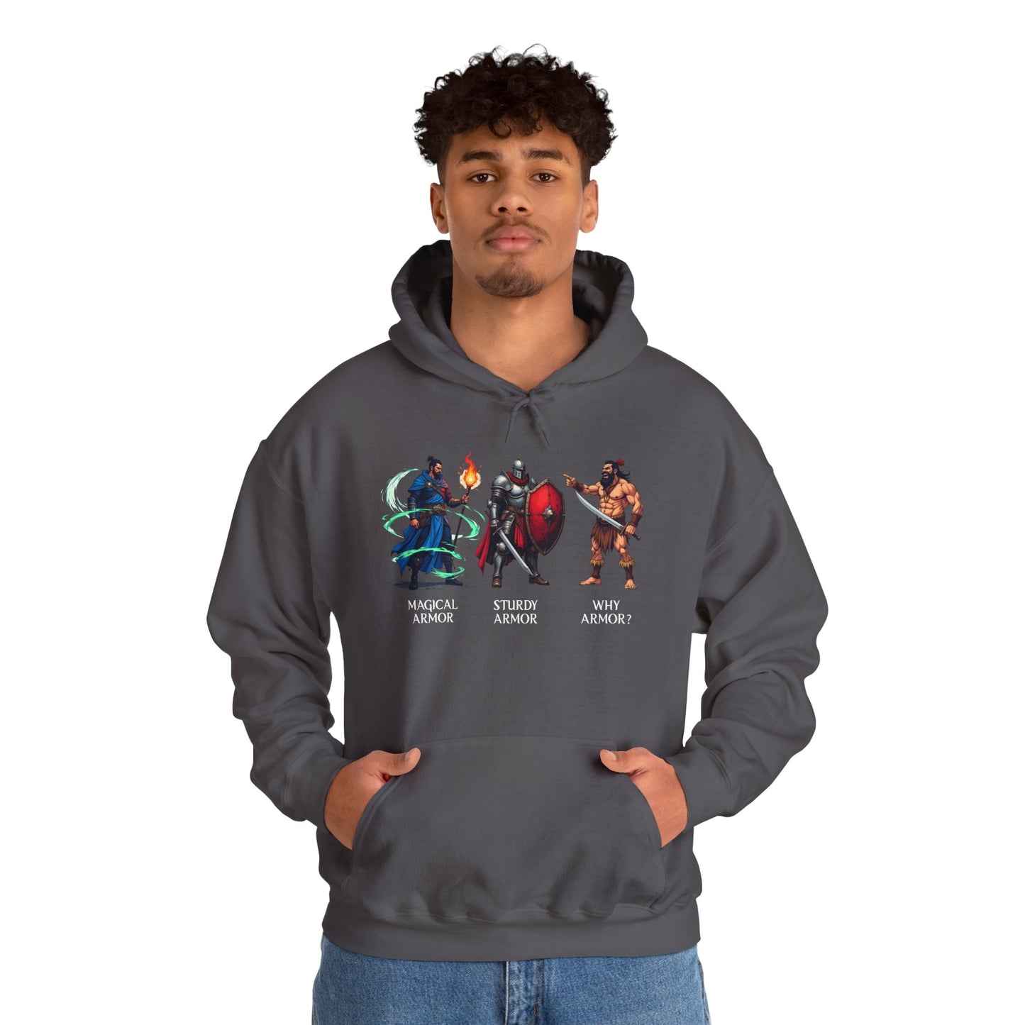 Class Armor Comparison - Heavy Blend™ Hooded Sweatshirt for Men and Women