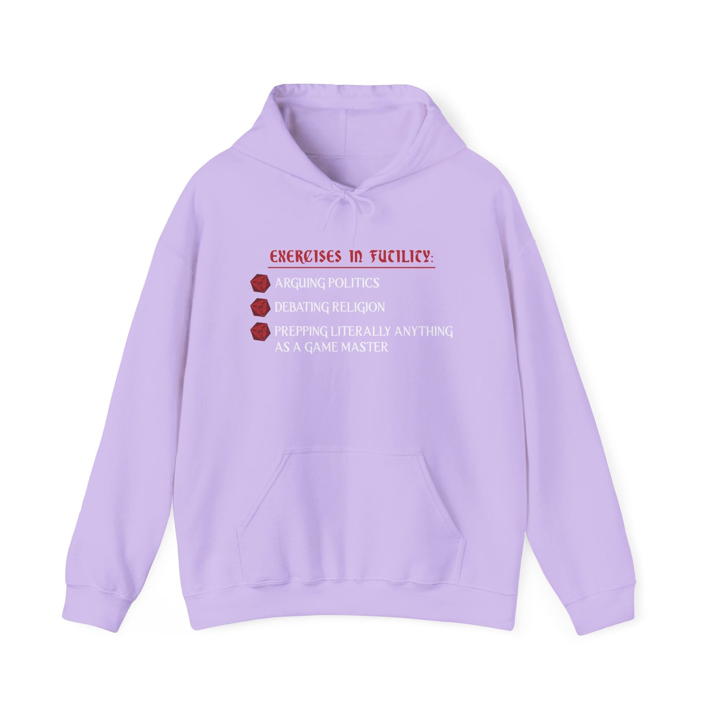 Exercises in Futility - Heavy Blend™ Hooded Sweatshirt for Men and Women