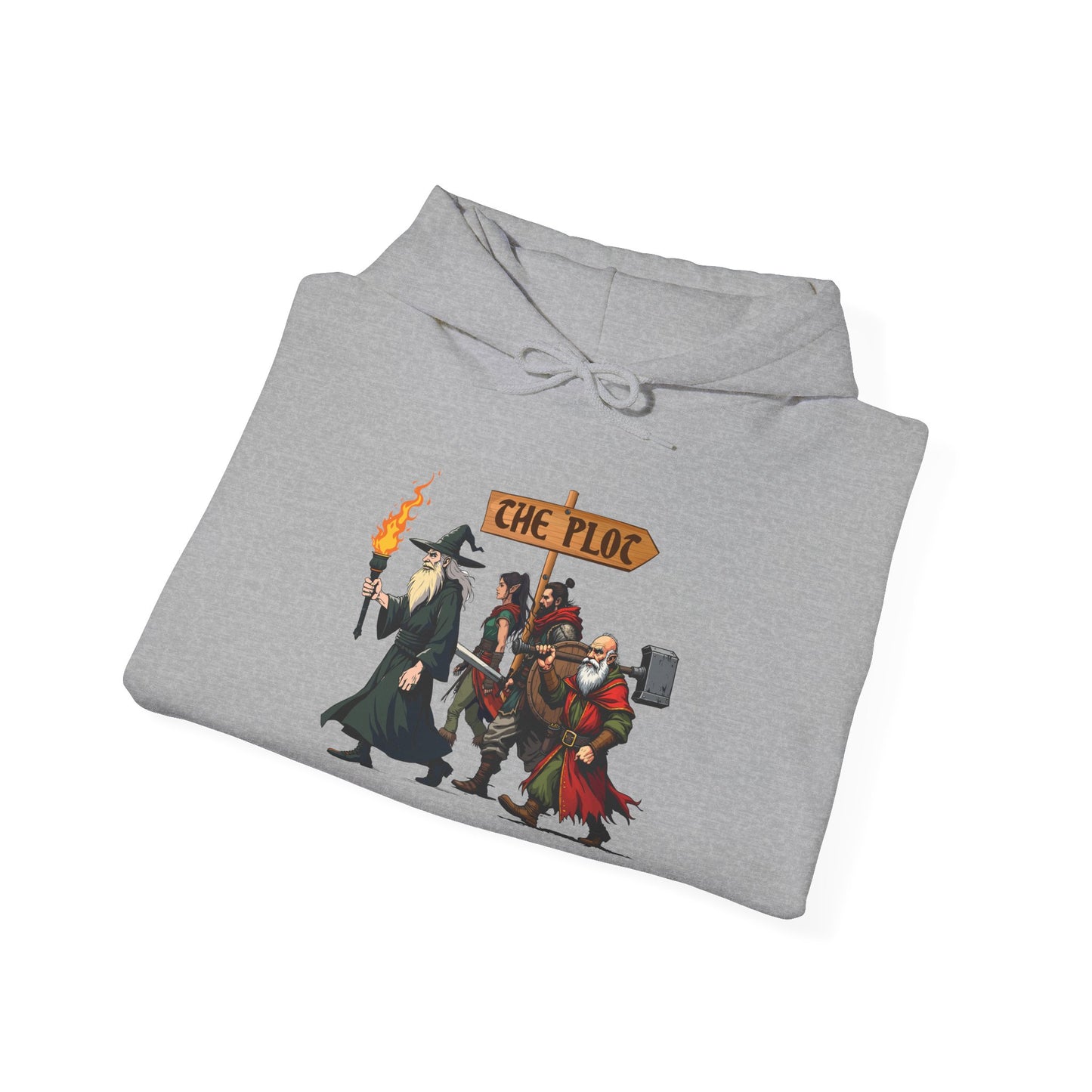 Missing the Plot - Heavy Blend™ Hooded Sweatshirt for Men and Women