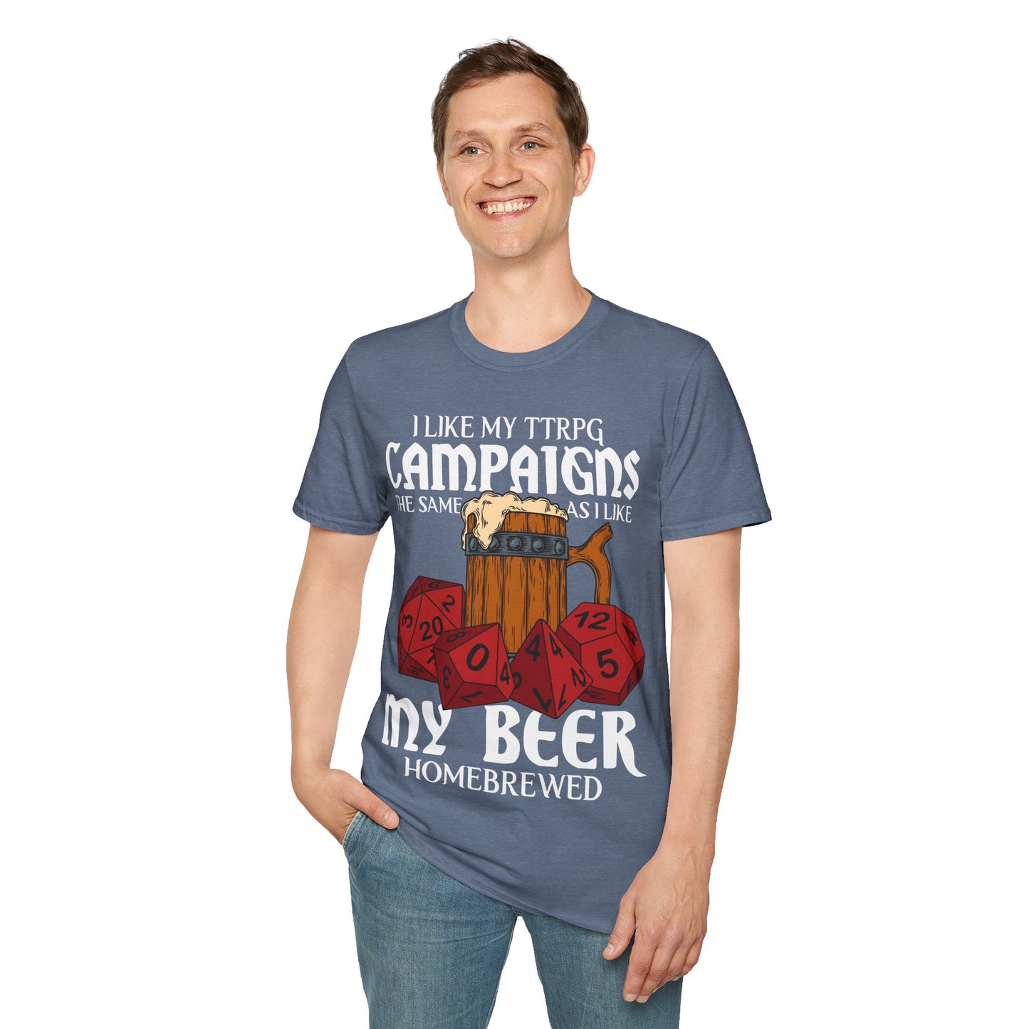 Homebrewed - Softstyle T-Shirt for Men and Women