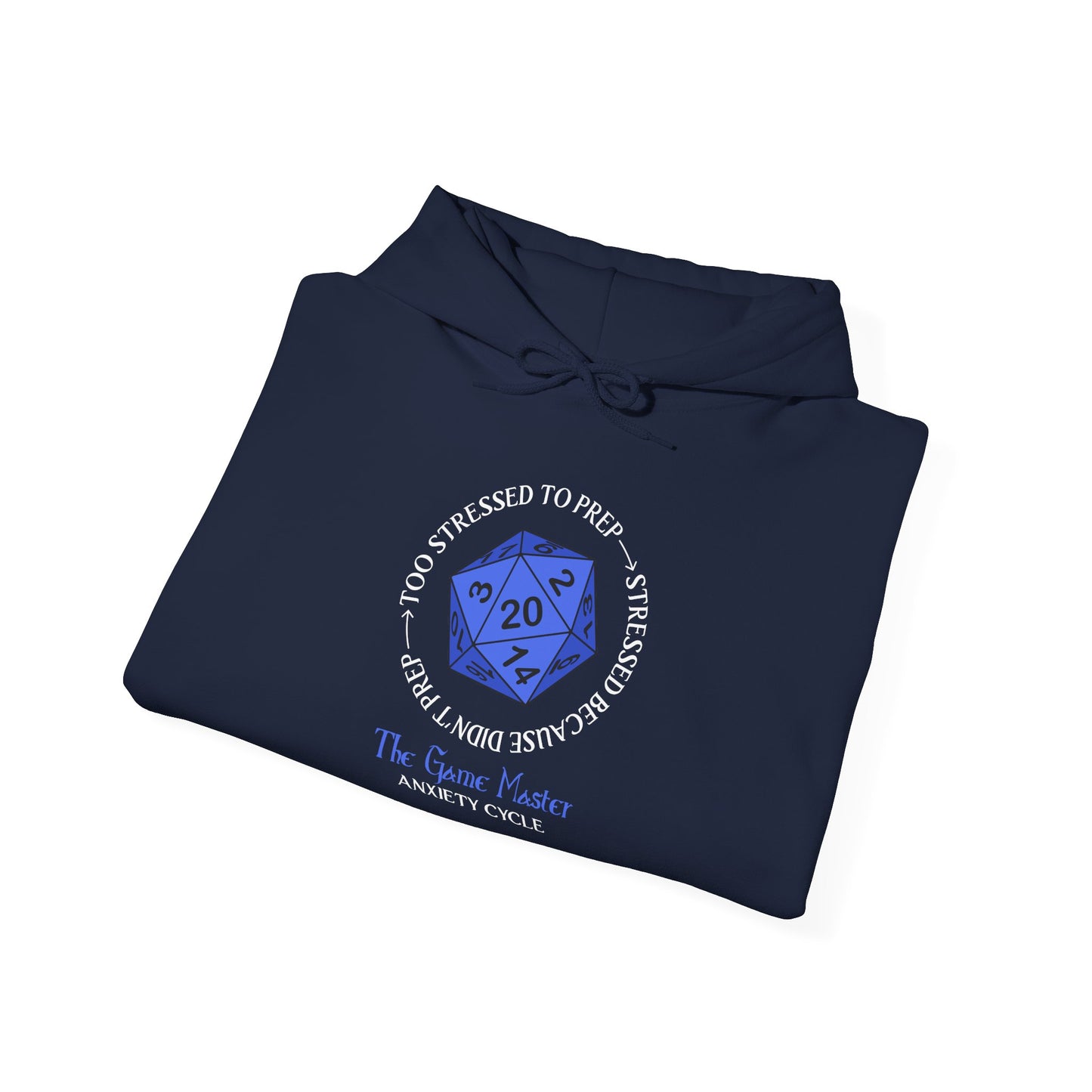 The GM Anxiety Cycle - Heavy Blend™ Hooded Sweatshirt for Men and Women