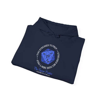 The GM Anxiety Cycle - Heavy Blend™ Hooded Sweatshirt for Men and Women