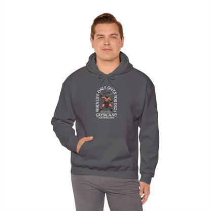 D12 Swing Away - Heavy Blend™ Hooded Sweatshirt for Men and Women