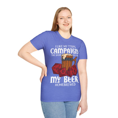 Homebrewed - Softstyle T-Shirt for Men and Women
