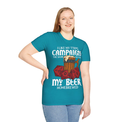 Homebrewed - Softstyle T-Shirt for Men and Women