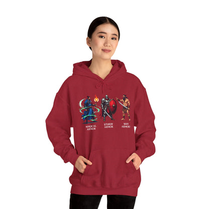 Class Armor Comparison - Heavy Blend™ Hooded Sweatshirt for Men and Women