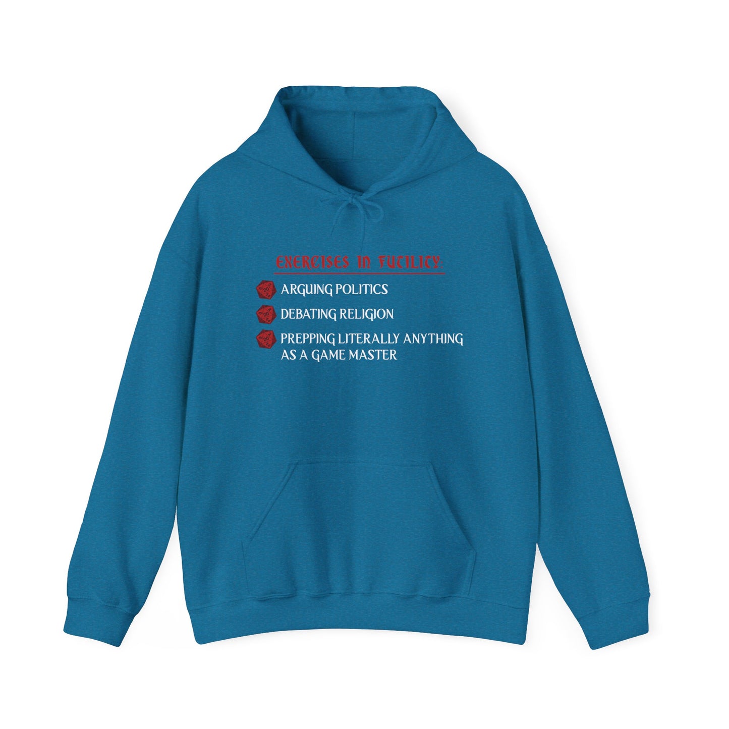Exercises in Futility - Heavy Blend™ Hooded Sweatshirt for Men and Women