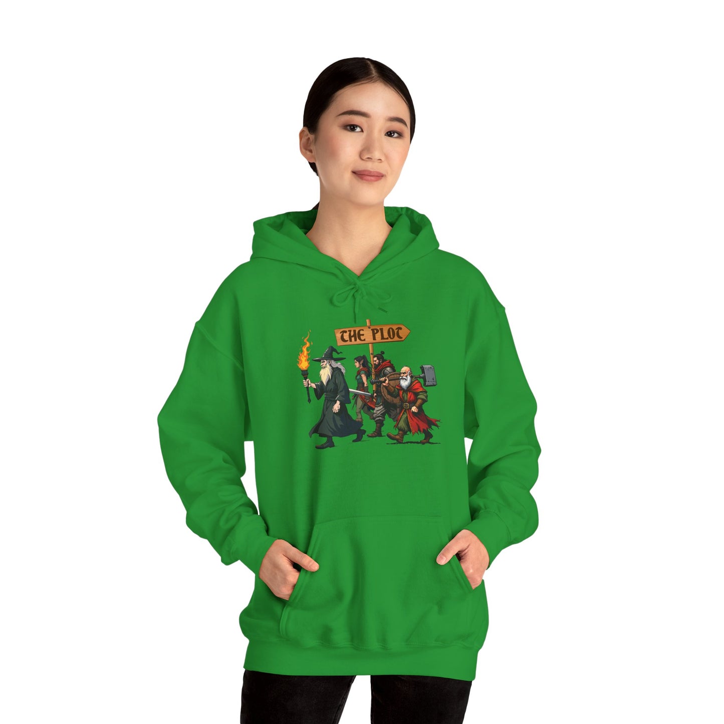 Missing the Plot - Heavy Blend™ Hooded Sweatshirt for Men and Women