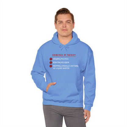 Exercises in Futility - Heavy Blend™ Hooded Sweatshirt for Men and Women
