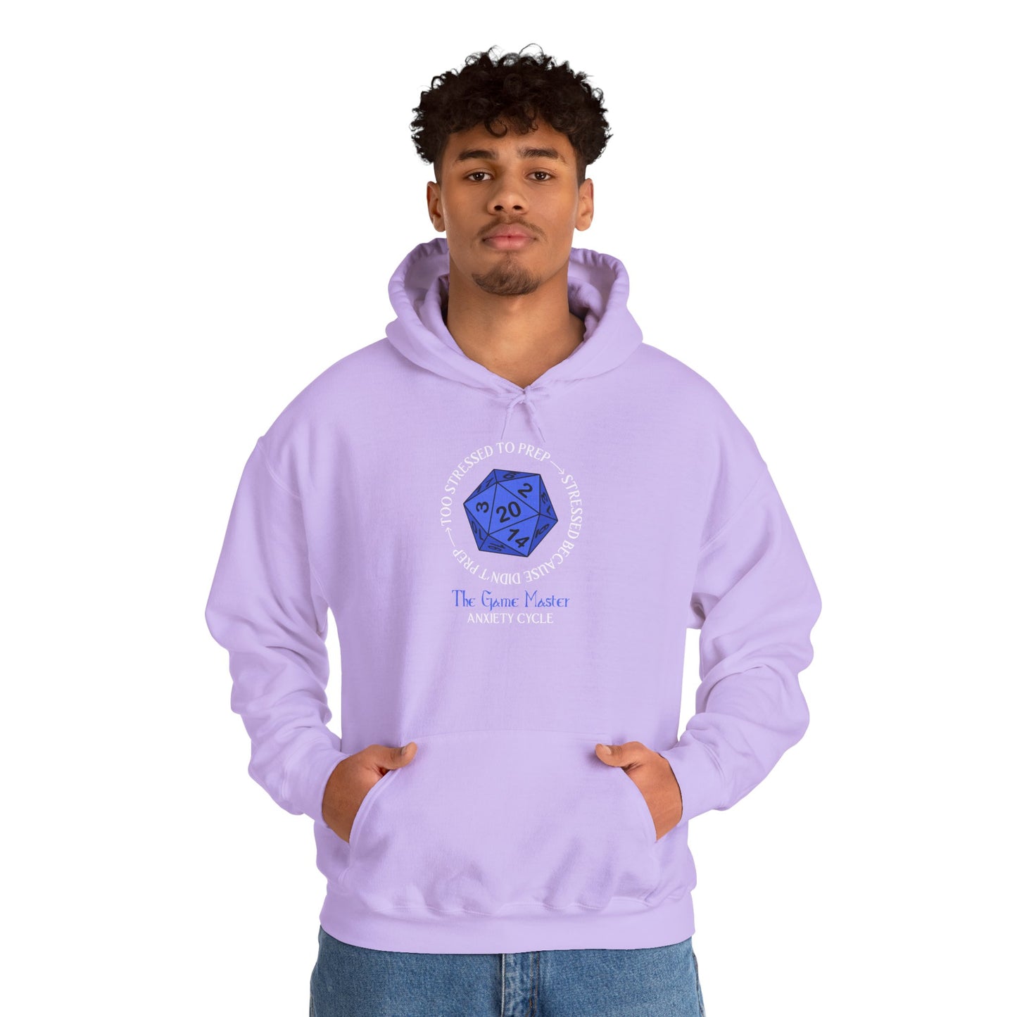 The GM Anxiety Cycle - Heavy Blend™ Hooded Sweatshirt for Men and Women