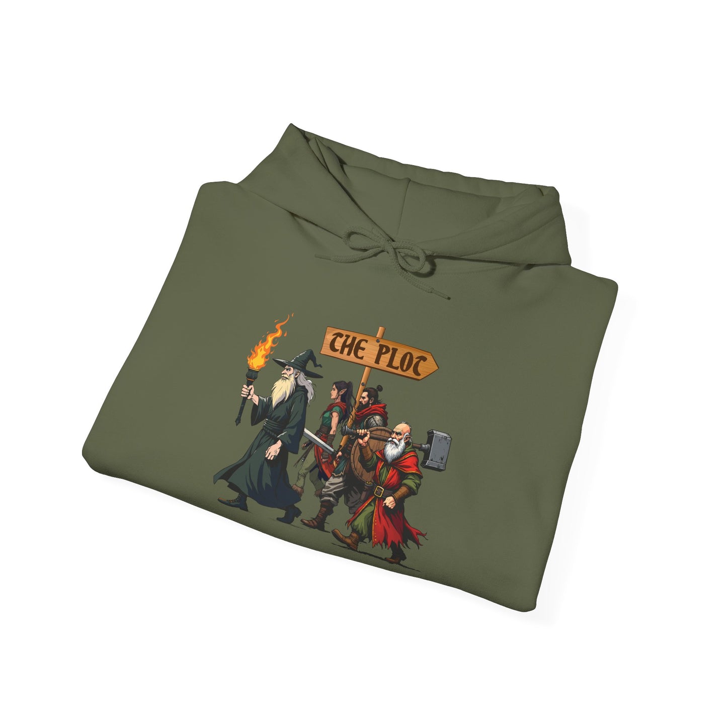 Missing the Plot - Heavy Blend™ Hooded Sweatshirt for Men and Women